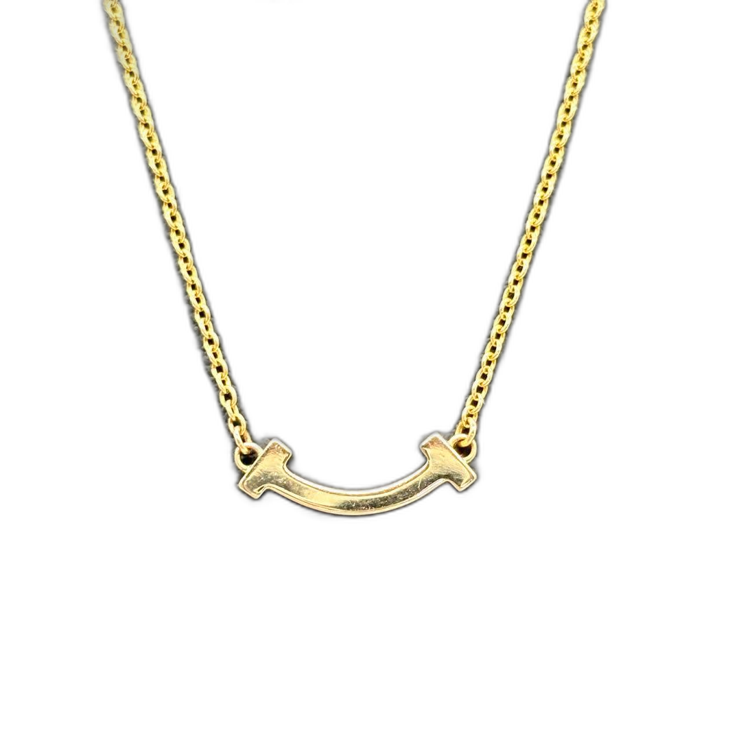 Tiffany Necklaces T 750 K18Yg