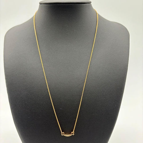 Tiffany Necklaces T 750 K18Yg