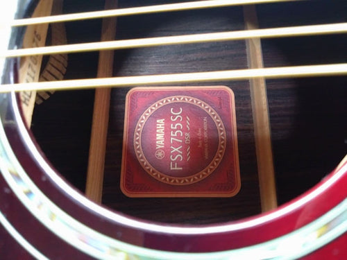 Yamaha Acoustic Guitars Fsx755Sc