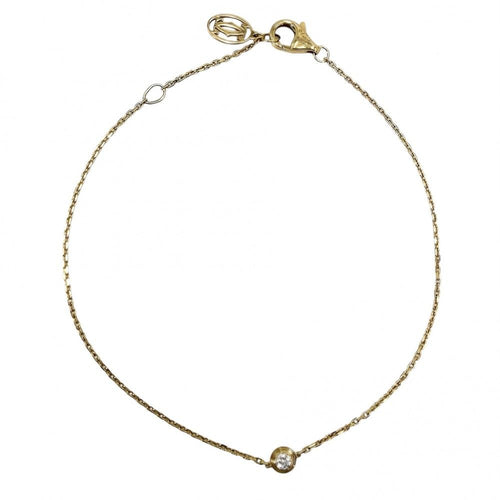 Cartier Bracelet Xs Au750 18 Yg K18 1.4G