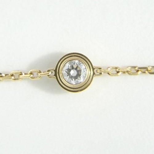 Cartier Bracelet Xs Au750 18 Yg K18 1.4G