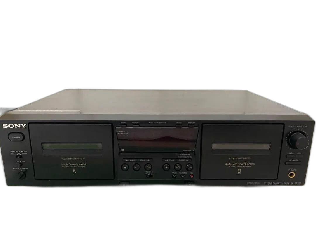 Sony Cd Md Cassette Deck Tc-We475