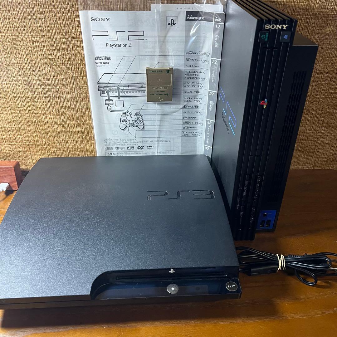 Sony Consoles Ps3 Cech-2000A Ps2 Scph-30000