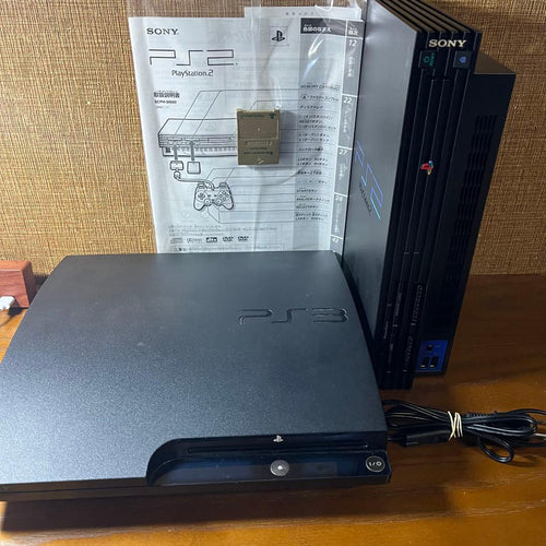 Sony Consoles Ps3 Cech-2000A Ps2 Scph-30000