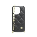 Chanel Others (Iphone 14 Pro) Ap3556 Black( Gold(