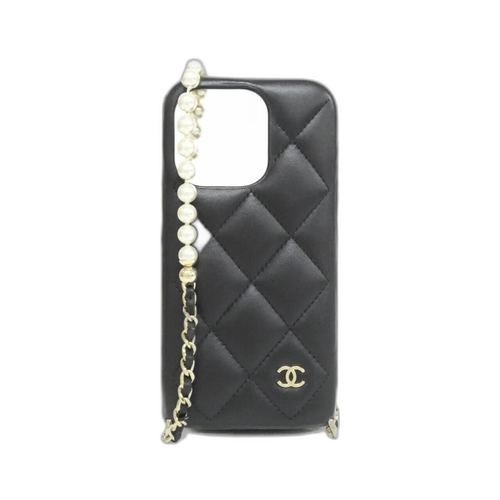 Chanel Others (Iphone 14 Pro) Ap3556 Black( Gold(