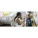 Yamaha Keyboard Electronic Piano 61 Psr-E383