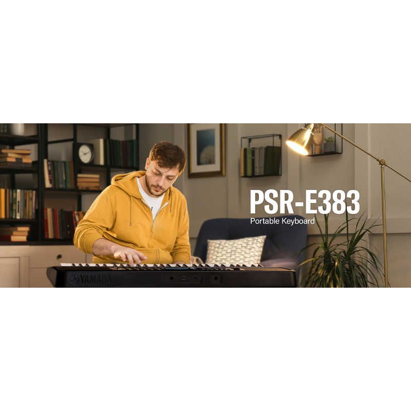 Yamaha Keyboard Electronic Piano 61 Psr-E383