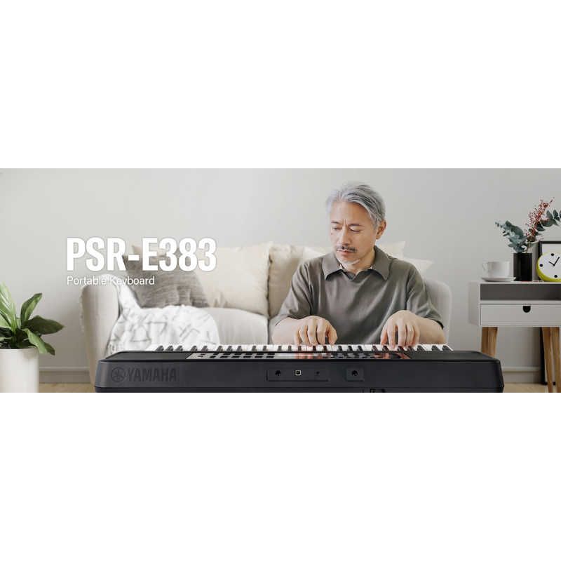 Yamaha Keyboard Electronic Piano 61 Psr-E383