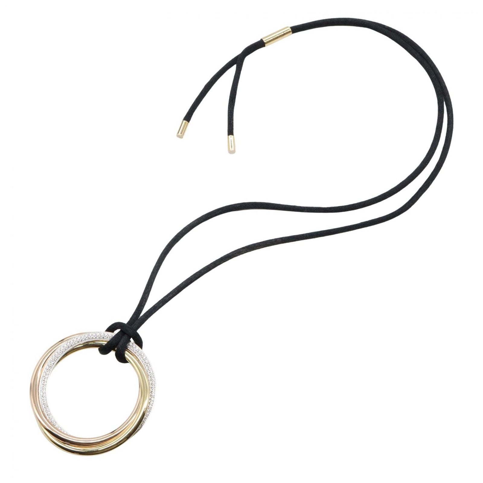 Cartier Necklace 58 K18 K18Wg