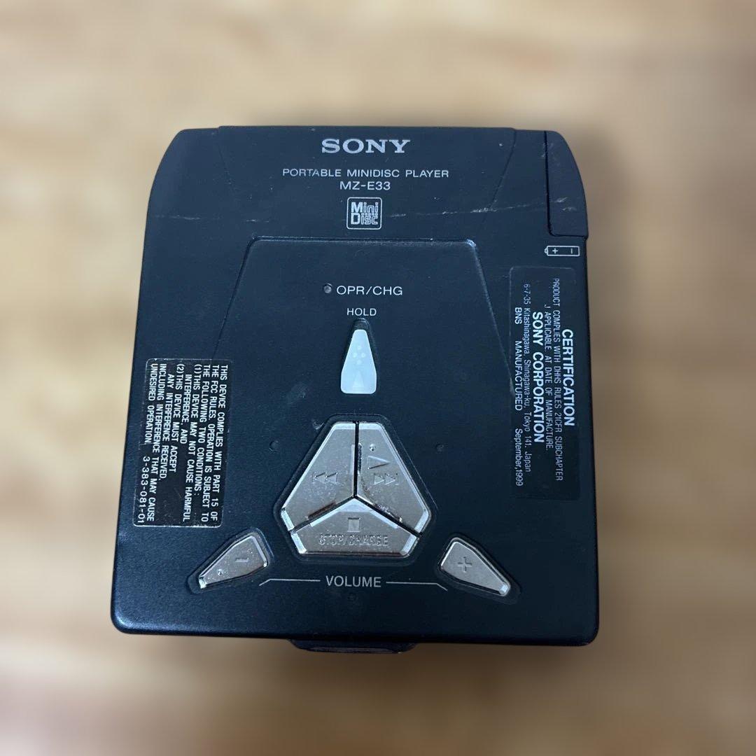 Sony Portable Md Player Mz-E33