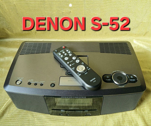 Denon Digital Audio Player S-52 Ipod&Cd