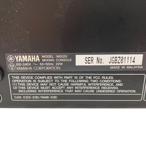 Others Yamaha Mg12X 12 2692272,2692272