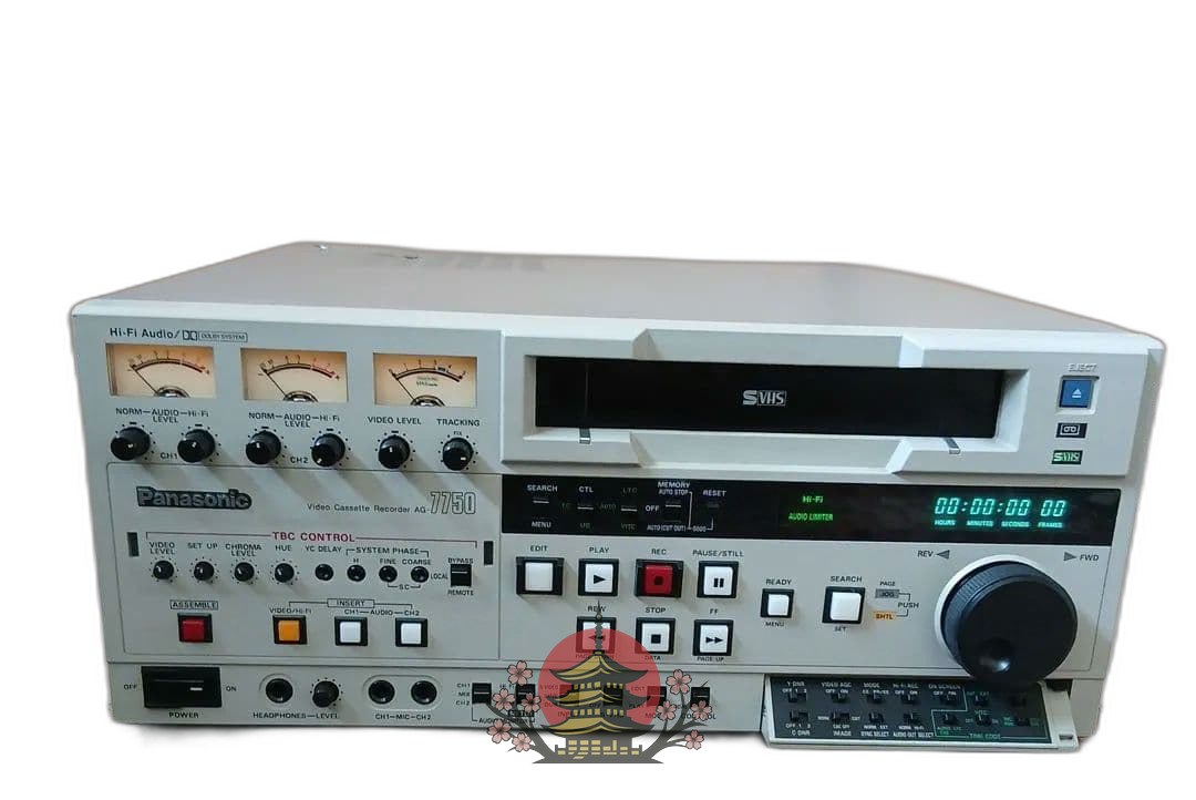 Panasonic Vhs Video Deck Ag-7750