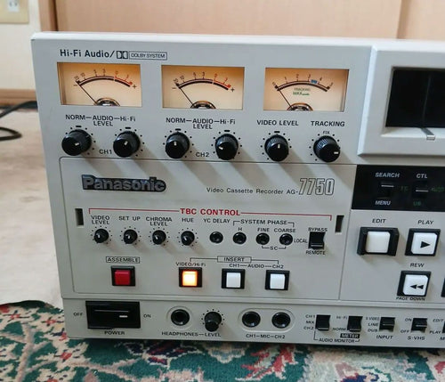 Panasonic Vhs Video Deck Ag-7750