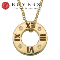 Tiffany Necklace K18Yg 3.23G 4Pd Tiffany&Co.