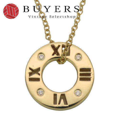 Tiffany Necklace K18Yg 3.23G 4Pd Tiffany&Co.