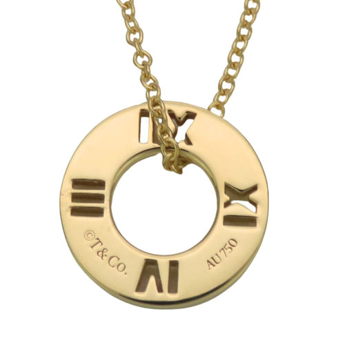 Tiffany Necklace K18Yg 3.23G 4Pd Tiffany&Co.