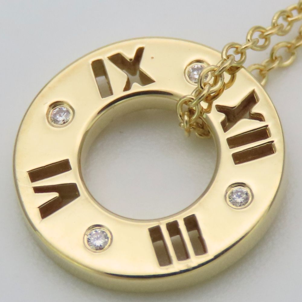 Tiffany Necklace K18Yg 3.23G 4Pd Tiffany&Co.