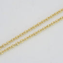 Tiffany Necklace K18Yg 3.23G 4Pd Tiffany&Co.