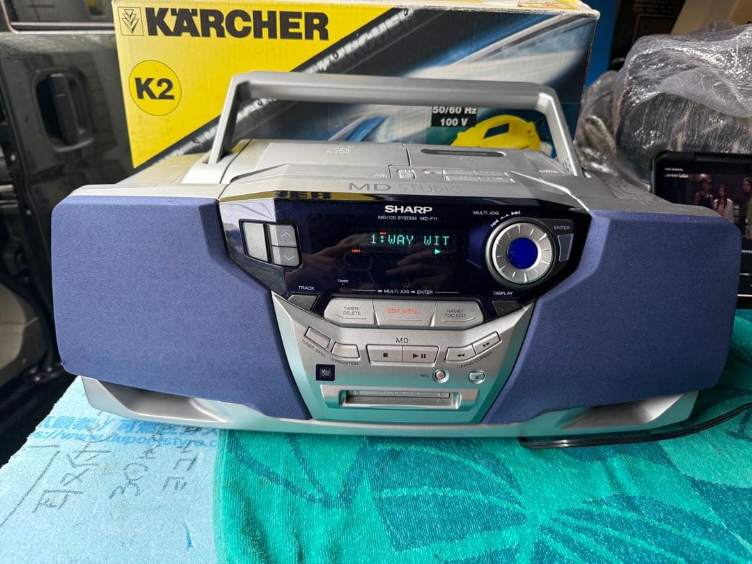 Sharp Cd, Md Cassette Decks Md-F11