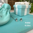 Tiffany Earrings (Pairs) 0.22Ct