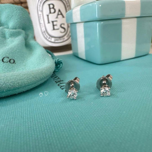Tiffany Earrings (Pairs) 0.22Ct