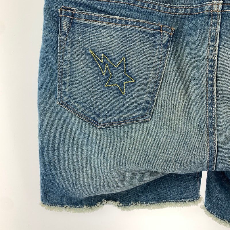 Others A Bathing Ape Denim Short Pant S 172-240127-Ak-10-Fuz