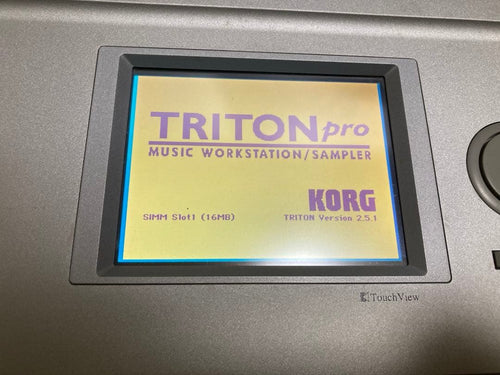 Korg Others Triton Pro 0804