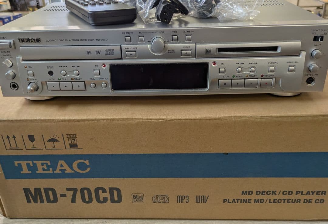 Teac Cd Md Cassette Deck Md-70Cd