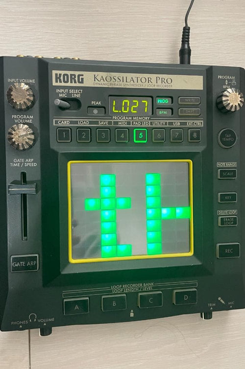 Expansion Pad Sampler Effector Kaossilator Pro Korg Kaoss
