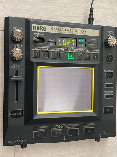 Expansion Pad Sampler Effector Kaossilator Pro Korg Kaoss