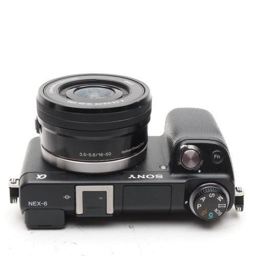 Sony Mirrorless Interchangeable Lips Nex-6 E
