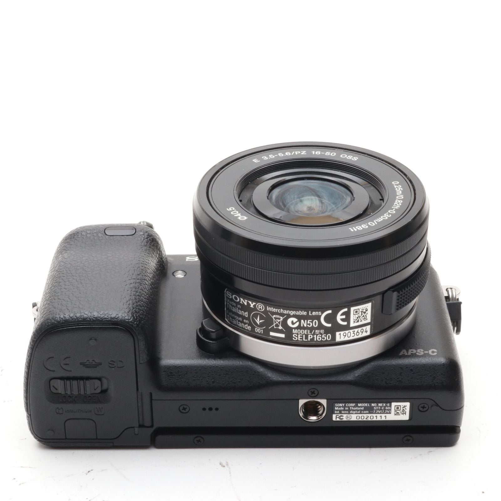 Sony Mirrorless Interchangeable Lips Nex-6 E