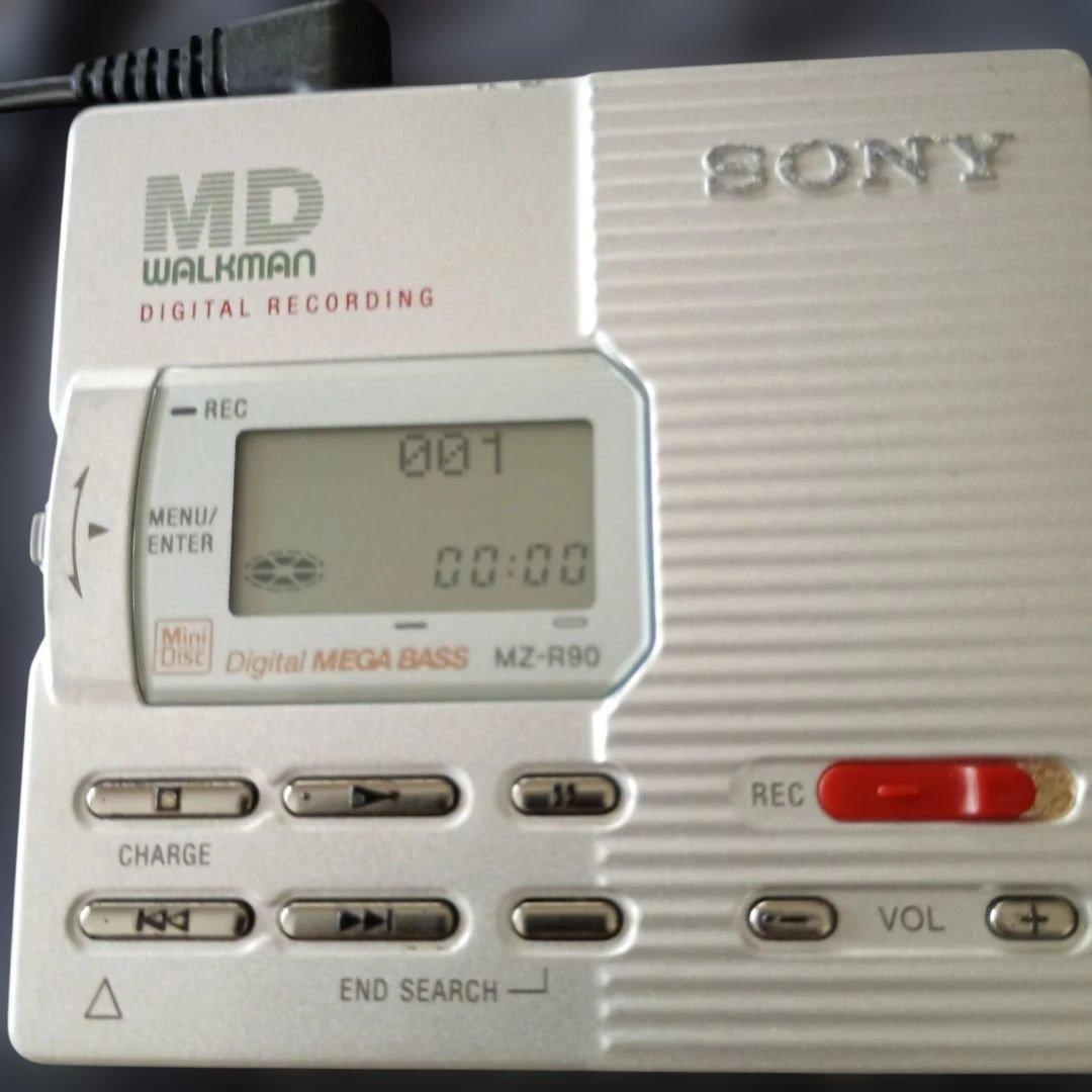 Sony Portable Md Player Mz-R90