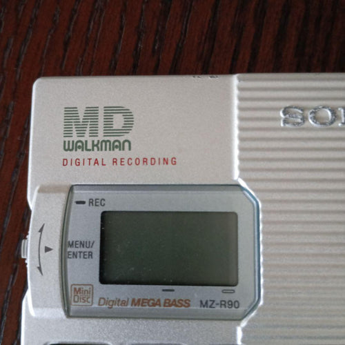 Sony Portable Md Player Mz-R90