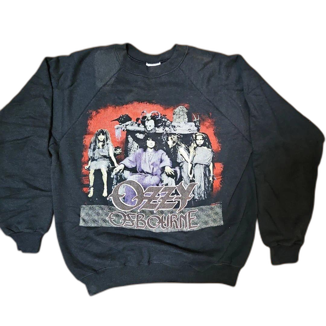 Hanes Trainer Sweatshirts Ozzy Ozbourne 80'S Xl