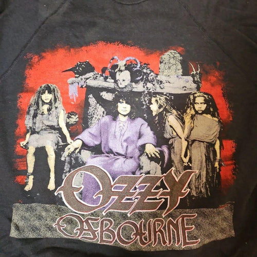 Hanes Trainer Sweatshirts Ozzy Ozbourne 80'S Xl