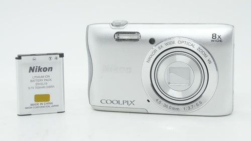 Compact Digital Cameras H2197 Nikon Coolpix S3700