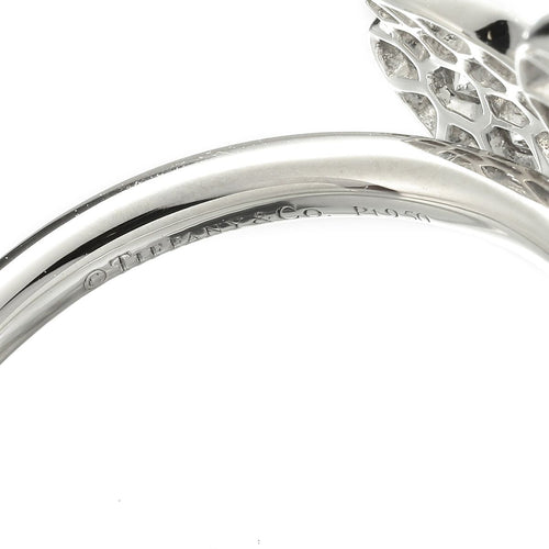 Tiffany Ring Tiffany&Co. Pt950 11 Ok Re-Price