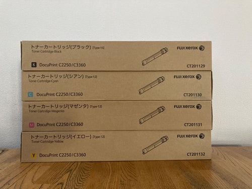 Xerox Toner Cartridge Fujifilm Fuji Docuprint C2250/C3360 4