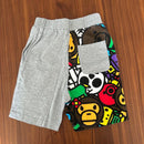 A Bathing Ape Shorts Bape Kids Shark 110