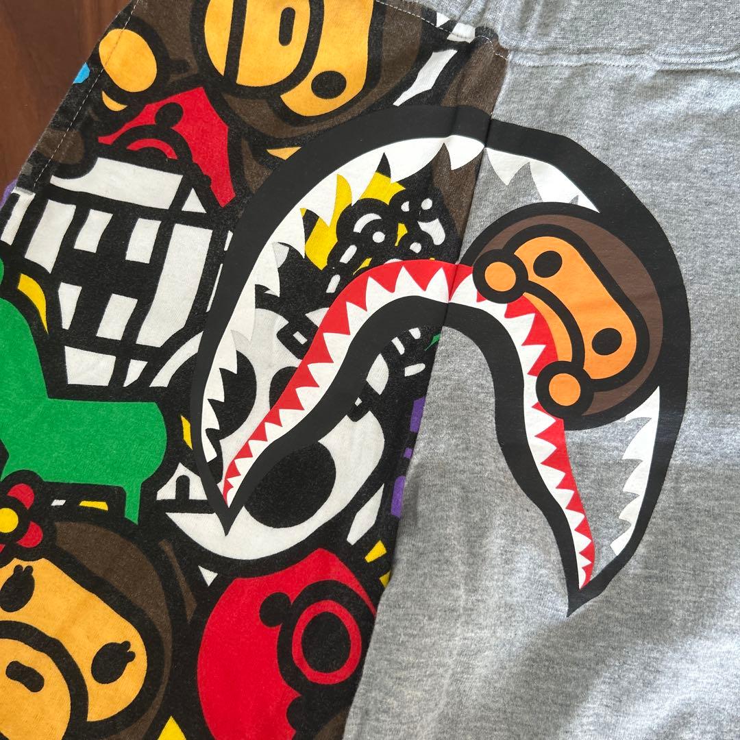 A Bathing Ape Shorts Bape Kids Shark 110