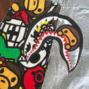 A Bathing Ape Shorts Bape Kids Shark 110