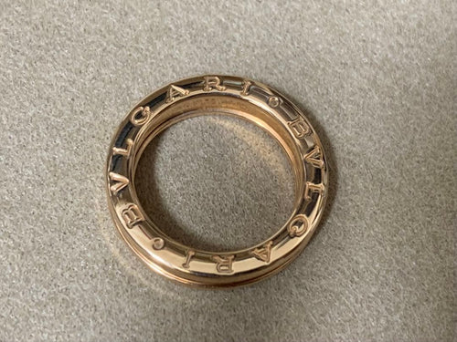 Bvlgari Rings 52 K18Pg 6.3G