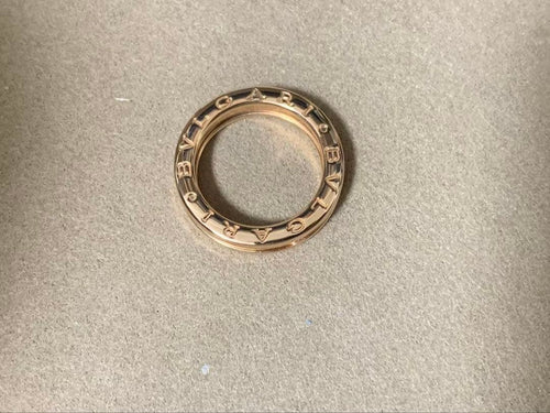 Bvlgari Rings 52 K18Pg 6.3G