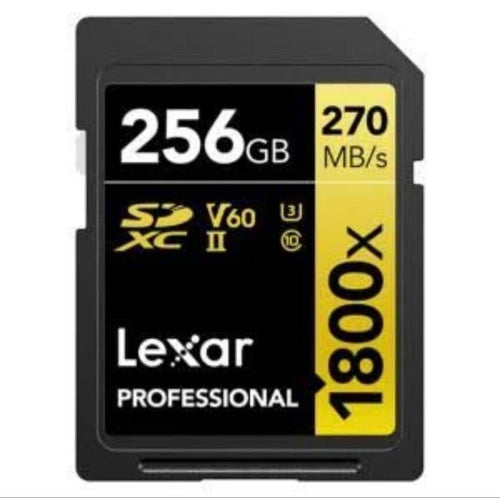 Sd Card Lexar Professional 256Gb 270Mb/S