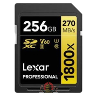 Sd Card Lexar Professional 256Gb 270Mb/S