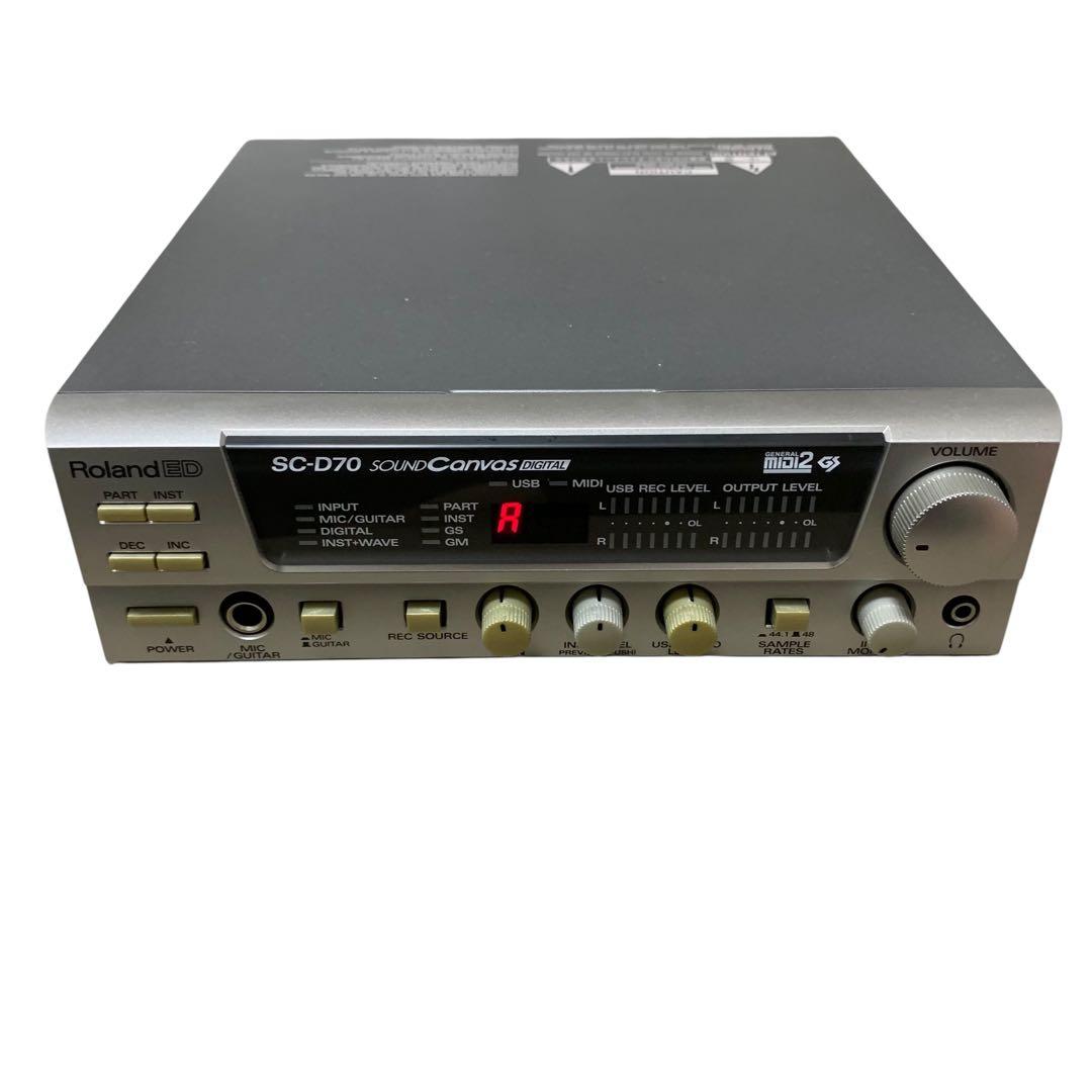 Roland Cd Sacd Players Sound Canvas Sc-D70 Midi
