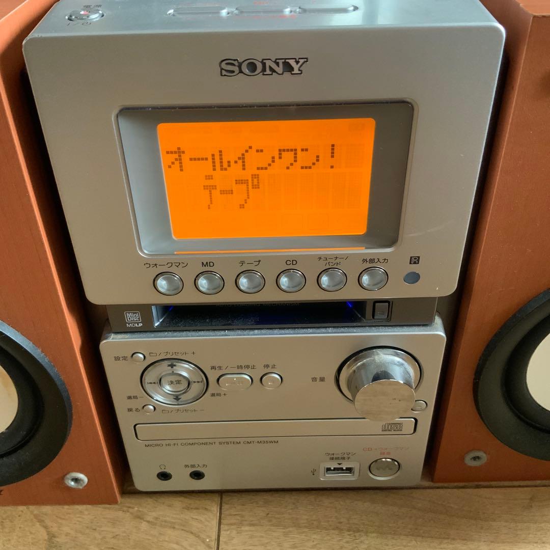 Sony Cd, Md Cassette Decks Cmt-M35Wm Hi-Fi